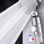 Modern Handheld Showerhead Silver Round Standard Showerheads