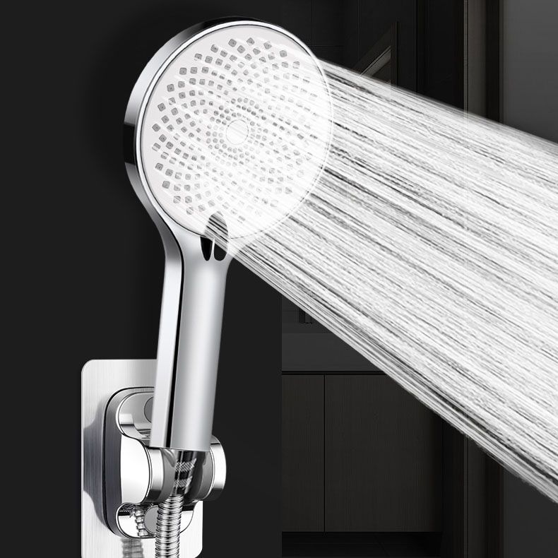 Round Fixed Shower Head High Flow Aerated Wall Mount Shower Head