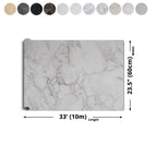 23.6" Rectangular Single Plate PVC Peel and Stick Tile for the Kitchen