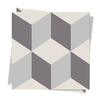 Square Indoor Vinyl Floor Peel and Stick 3D Print Vinyl Floor