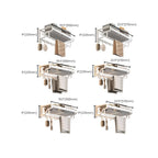 Modern Bathroom Accessory Set White Paper Holder Bathroom Shelf Bathroom Fittings Set