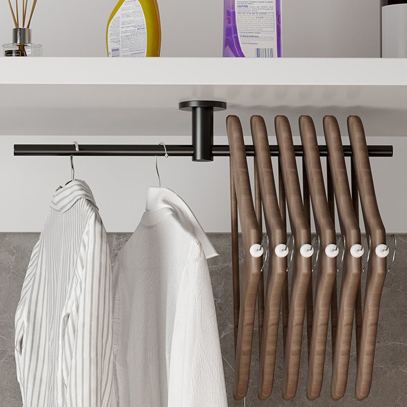 2-piece modern bathroom accessory set towel bar made of stainless steel