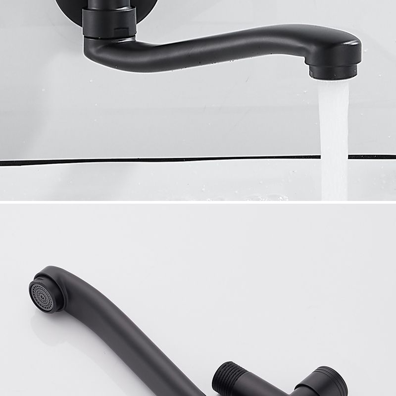 Shower Bath Filler Wall Mount Copper Low Arc Knob Handle Bathtub Faucet Trim