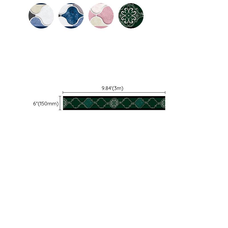 Arabesque Peel and Stick Tiles Mosaic Tiles Self-Adhesive Backsplash
