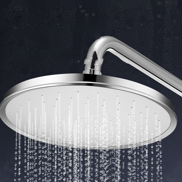 Round Showerhead Combo Modern Fixed Showerhead for Bathroom