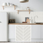 Peel and Stick Tiles Waterproof Plastic Rectangular Peel & Stick Tile for the Kitchen 2-Pack