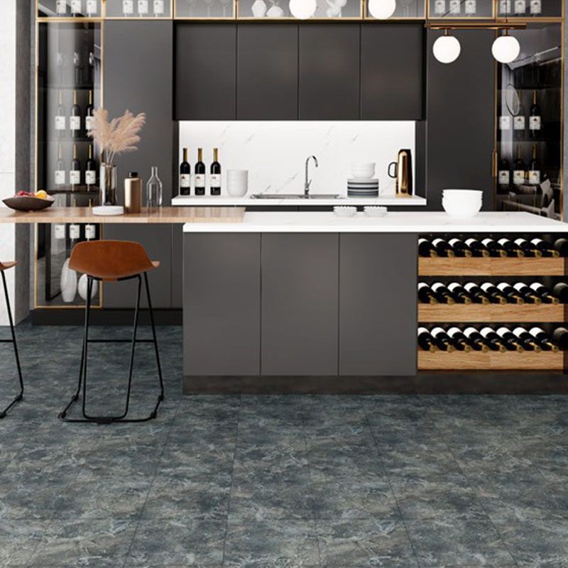 PVC Floor Stone Design Peel Stick Marble Matte Indoor Floor Vinyl