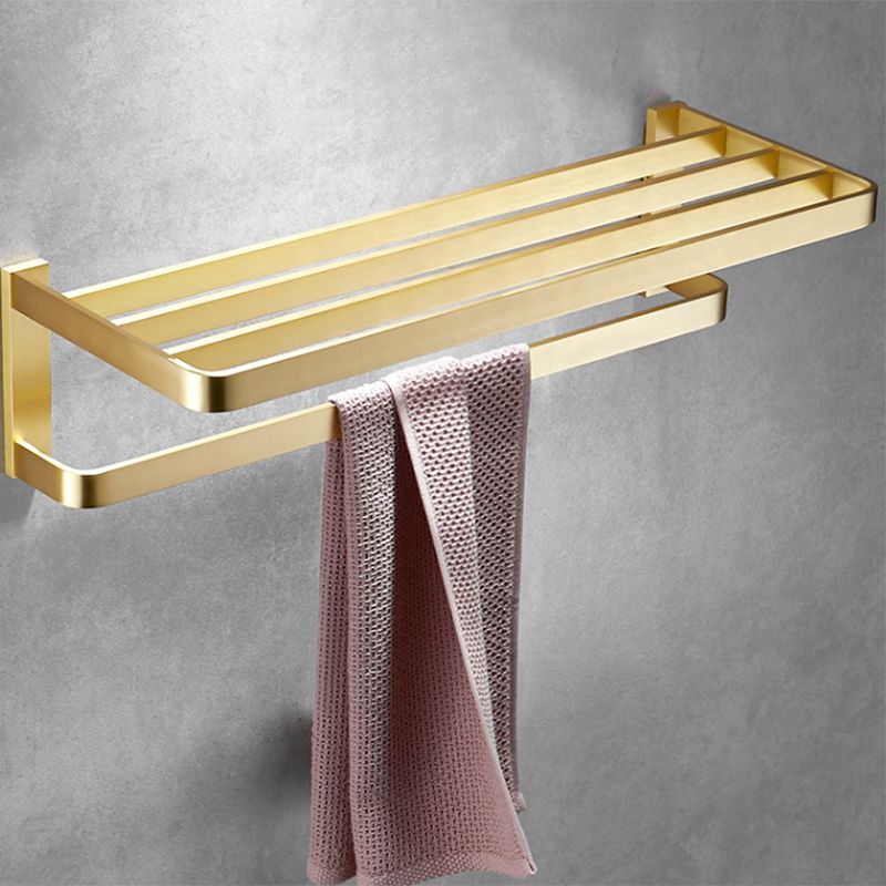 Brushed Brass Bathroom Hardware Set Retro Golden Bathroom Accessories Set