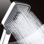 Modern Hand Shower Head Square Three-Stage Drop Resistance Spray Head