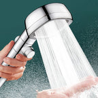 Shower Head Bathroom Square Controllable Brass Handheld Shower Head