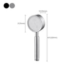 Contemporary shower combination hand shower with round shape