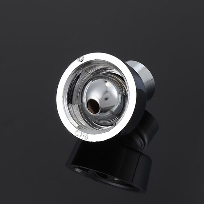 Round Fixed Shower Head Traditional Style Metal 5-Inch Fixed Shower Head