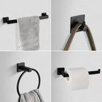 Stainless Steel Bathroom Accessories Single Piece or in Set Modern Bathroom Set