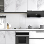 Modern Style Wallpaper Kitchen Peel and Stick Single Tile Backsplash