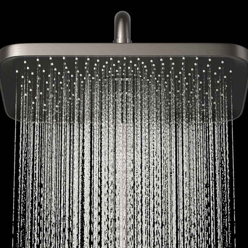 Modern shower accessories push-button shower head wall-mounted shower combination