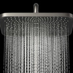 Modern shower accessories push-button shower head wall-mounted shower combination