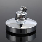 Round Fixed Shower Head Traditional Style Metal 5-Inch Fixed Shower Head