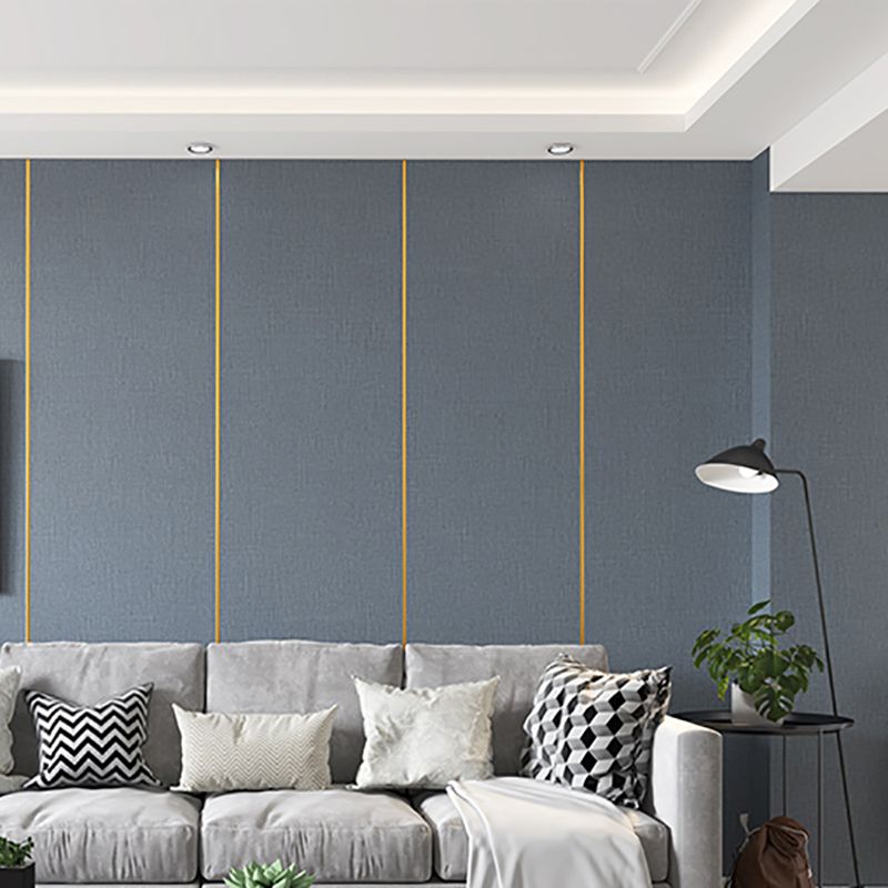 Classic simple wall covering for peeling off and attaching, stain-resistant for the living room