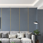 Classic simple wall covering for peeling off and attaching, stain-resistant for the living room