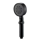 Contemporary Shower Head Handheld Shower Wall Mount Round Plastic Shower Head Combo