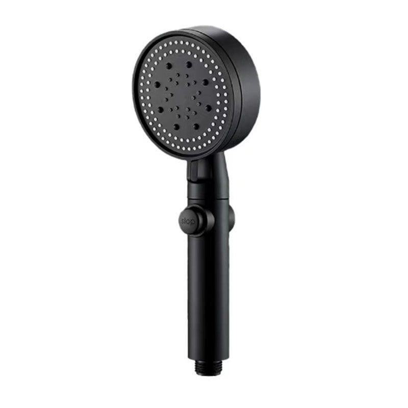 Contemporary Shower Head Handheld Shower Wall Mount Round Plastic Shower Head Combo