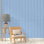 Solid color 3D embossed wall panel waterproof foam interior wall tile