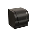 Chrome/Black Classic Bathroom Accessory Set Modern Bath Shelf/Towel Bar & Paper Holder