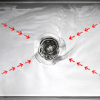 Contemporary Style Kitchen Sink Stainless Steel Colorfast Built-in Sink