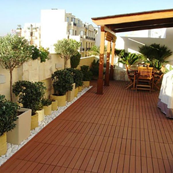 Deck Plank Loose Lay Manufactured Wood Panels Patio Tiles Outdoor Flooring
