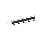 Modern Bathroom Accessories Black Paper Holder Bathroom Shelf Bathroom Accessory Set