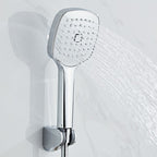Square Handheld Shower Head Modern Wall Mounted Handheld Shower Head