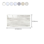 Contemporary Wallpaper Modern Style Bathroom Wallpaper with Rectangular Shape