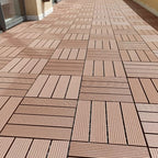 Floor Bullnose Click Lock Wire Brushed Wood Tiles