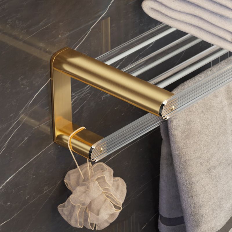 6-piece Bathroom Set Aluminium and Acrylic Bathroom Accessories Hardware Set