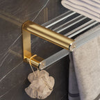 6-piece Bathroom Set Aluminium and Acrylic Bathroom Accessories Hardware Set