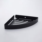 Silver/black Bathroom accessory set Modern 1/2/3 - Piece Bathroom shelf