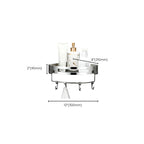 Modern Bathroom Hardware Set Silver Bathroom Shelf Bathroom Hardware Set