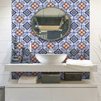 Mosaic Tiles Wallpaper PVC Waterproof Peel & Stick Mosaic Tiles