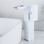 Contemporary Sink Faucet Solid Color Low Arc Bathroom Sink Faucet