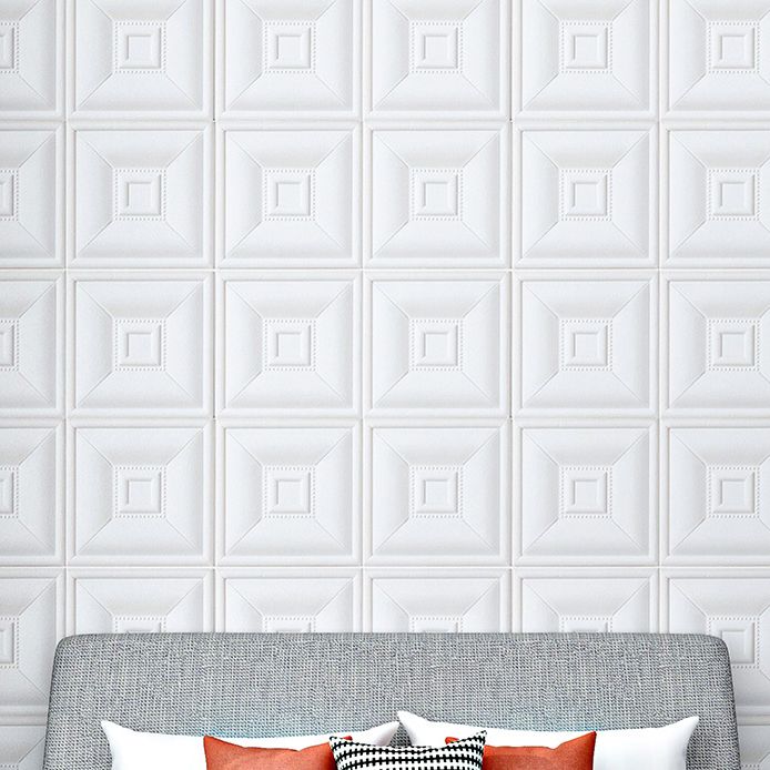 Beautiful Style Wall Panel 3D Print Bathroom Living Room Wall Panels with Padding