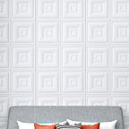 Beautiful Style Wall Panel 3D Print Bathroom Living Room Wall Panels with Padding