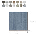 PVC flooring stone design peel & stick square vinyl floor for the living room