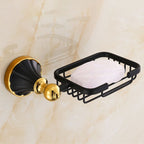 Traditional Bathroom Accessories Set Towel Bar Bathroom Shelf Black Bathroom Accessories Set
