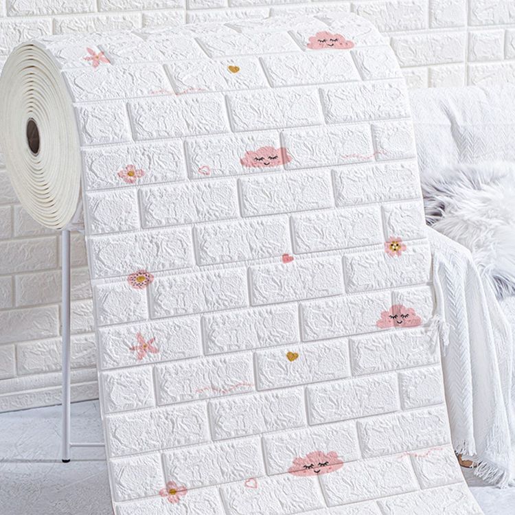 Industrial Wall Panel 3D Printing Bathroom Wall Panels in White
