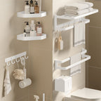 Modern Bathroom Accessories Set Paper Holder Bathroom Shelf Bathroom Accessories Kit