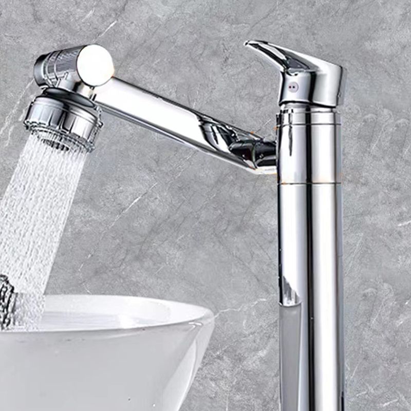 Vessel Sink Faucet Glam Style Single Lever Mixer Bathroom Fitting