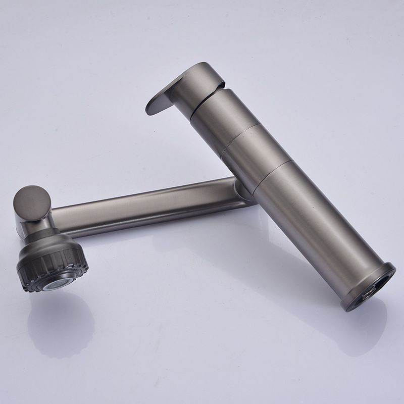 Modern Faucet Solid Color Stainless Steel Sink Faucet