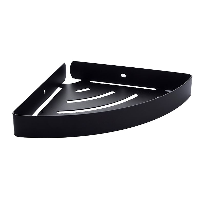 Silver/black Bathroom accessory set Modern 1/2/3 - Piece Bathroom shelf