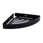 Silver/black Bathroom accessory set Modern 1/2/3 - Piece Bathroom shelf