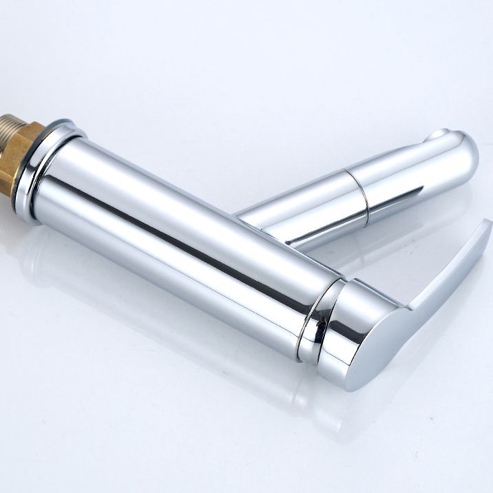 Contemporary Style Faucet Single Handle Basin Mixer Bathroom Faucet